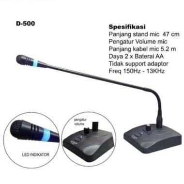 Mic microphone Conference podiumD-500