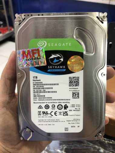 HDD Seagate Skyhawk Surveillance MFI Resmi 3Thn Cctv HDD 1TB
