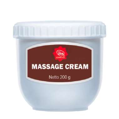 Viva Massage Cream 200gr Krim urut wajah dan badan Krim pijat