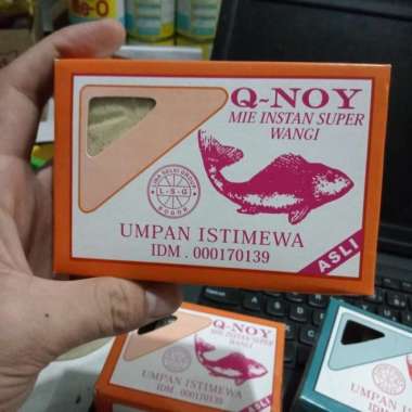 QNOY KOTAK KINOY TAWAR PENGERAS UMPAN MANCING IKAN PRODUK LINA SELVI SUPER