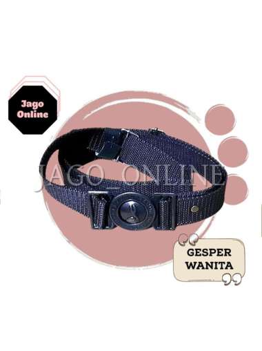 gesper ikat pinggang sekolah SD, SMP, SMA dan Pramuka Kalep Nylon Besar Kecil Pramuka Wanita