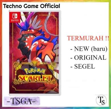 Nintendo Switch Pokemon Scarlet Edition Scarlet