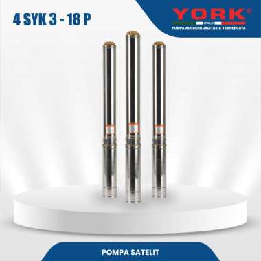 York Pompa Satelit Atau Sumur Dalam type 4 SYK 3 P 4 SYK 3 - 17 P