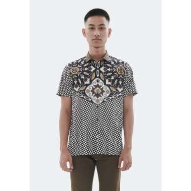 MANZONE Kemeja Batik Lengan Pendek - AGRA L