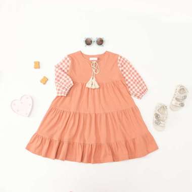 Nove Dusty Coral - Dress Anak XL
