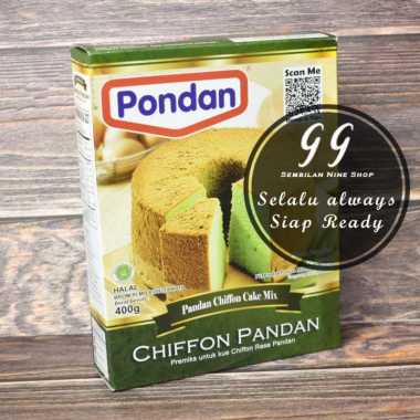 PONDAN CHIFFON PANDAN Premiks 400 Gram Premix Tepung Instant Kue Bolu Premik Instan