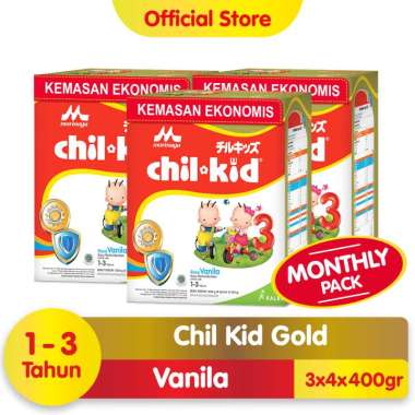 Promo Harga Morinaga Chil Kid Gold Vanila 1600 gr - Blibli