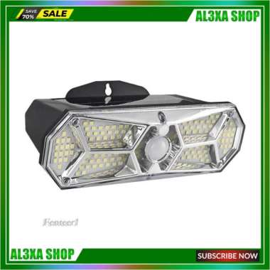 Lampu Dinding Tenaga Surya Anti Air Dgn Sensor Balkon Teras