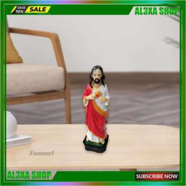 Patung Yesus Bahan Resin Dekorasi Ruang Keluarga