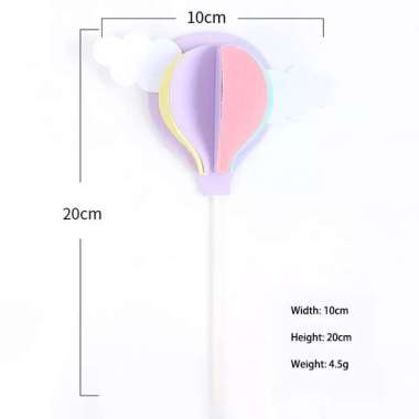 Cake Topper Balon Udara 2