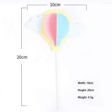 Cake Topper Balon Udara 3