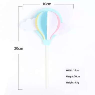 Cake Topper Balon Udara 4