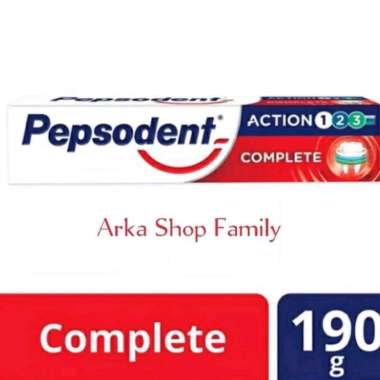 Promo Harga Pepsodent Pasta Gigi Action 123 Complete 190 gr - Blibli