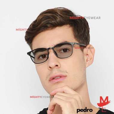 Kacamata Antiradiasi / Photochromic /Minus Pria Wanita Pedro + BlueChromic