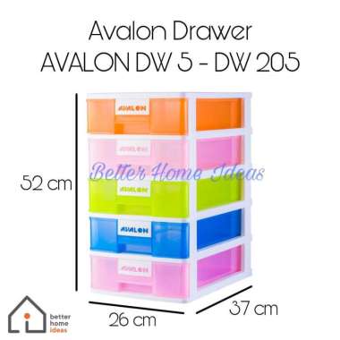 Laci Plastik Mini 5 Susun AVALON - DW 205