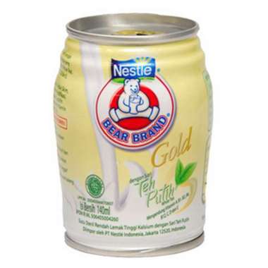 Promo Harga Bear Brand Susu Steril Gold Teh Putih 140 ml - Blibli
