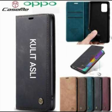 Case Oppo A96 / Oppo A76 Flipcase Dompet Kulit Original Caseme Cover Multicolor