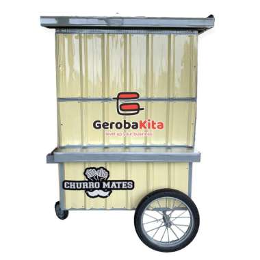Booth semi Container dorong murah