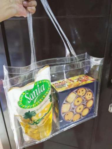 Tas sembako murah /Tas Hampers sembako /Tas plastik sembako / tasultah 40x12x30