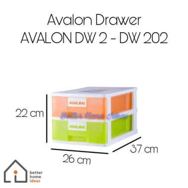 Laci Plastik Mini 2 Susun AVALON - DW 202