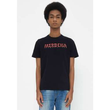 Manzone Kaos Pria Lengan Pendek ID-SATU-Black M