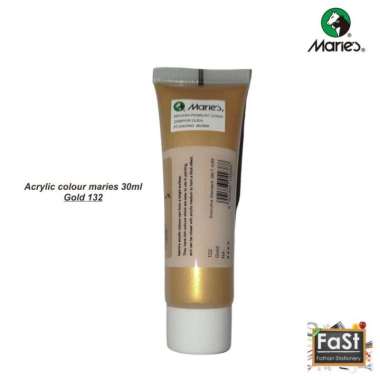 Maries Cat Akrilik / Acrylic Color Maries 30ml Warna Special GOLD