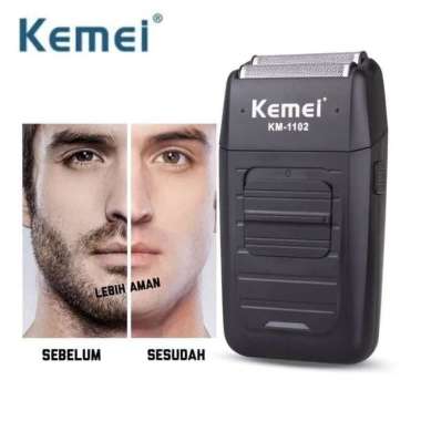Kemei KM 1102 Recharger Alat Cukur Kumis Dan Jenggot