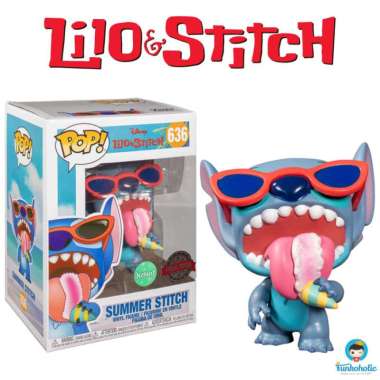 Funko POP! Disney Lilo & Stitch Summer Stitch Action Figure [Scented/ Exclusive]