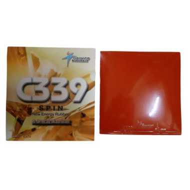 Uniker C339 Spin Karet Pingpong Tenis Meja - MERAH