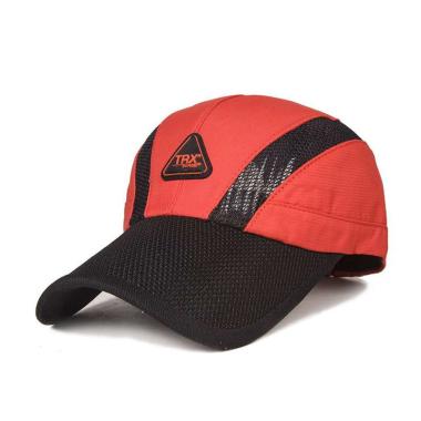 Baseball cap : TRX FORCE - Topi Baseball Topi Olah Raga Summer cap Topi pria One Size RED