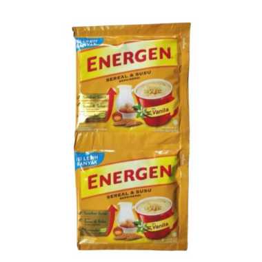 Energen Vanila [10 Sachet/ 1 Renceng]