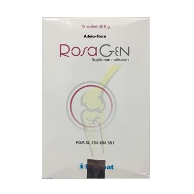 Interbat Rosagen Vitamin Suplemen Kesehatan untuk Tulang [15 Sachet]