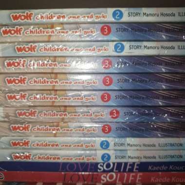 KOMIK WOLF CHILDREN