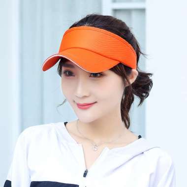 Women Baseball cap : SOLID GOLF CAP Topi Baseball Topi Senam Topi Aerobik Topi Pantai Topi Wanita OR