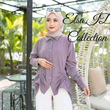 Blouse Crincel Premium Big Size | Baju Atasan Wanita | Baju Wanita | Baju Kantor Wanita | Baju Casua