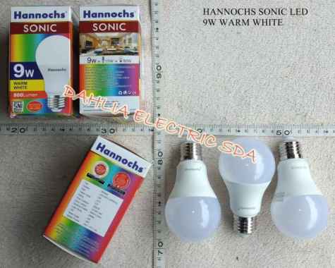 HANNOCHS SONIC LED 9W WARM WHITE