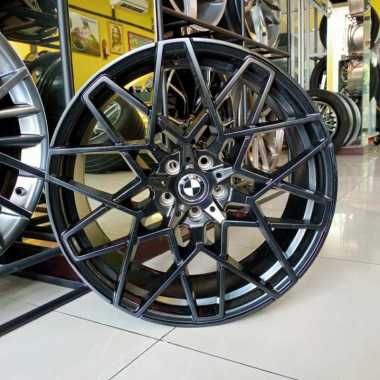 BMW M8 R20 X 8.5/9.5 PCD : 5-112 ET26/37 Velg Mobil satin black