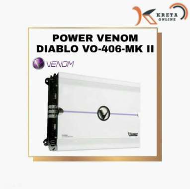Power 4 CH Venom Diablo VO 406 MKII White Putih / White