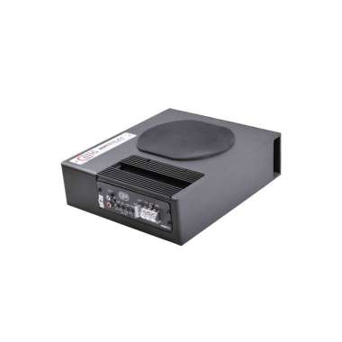 Cello Slot5 Mini Subwoofer Kolong Mobil Aktif Built in Class D Monoblock Amplifier Hitam