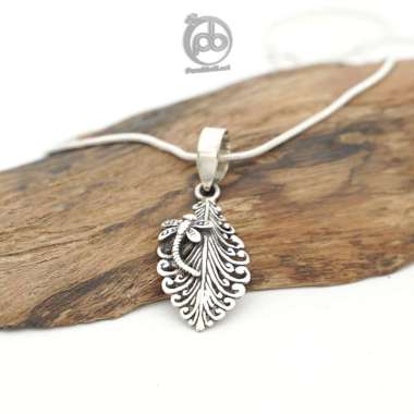 Liontin Wanita Perak Bali Asli 925 Capung Kembang | Tanpa Kalung