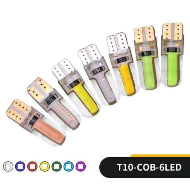 OEM T10 Gel Jelly Led Sein Senja Mundur Lampu Plat Motor RED