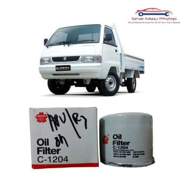 Filter Oli / Sakura Filter Oli C-1204 Mobil Suzuki Futura Injection, Suzuki Forsa Original