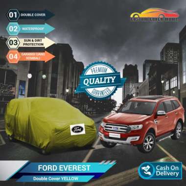 Double Cover Ford Everest [ OUTDOOR ] KUNING
