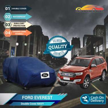 Double Cover Ford Everest [ OUTDOOR ] NAVY BLUE