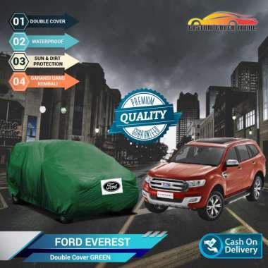 Double Cover Ford Everest [ OUTDOOR ] hijau
