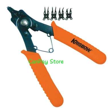 Krisbow Set Tang Snap Ring 4 In 1