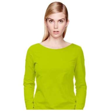 Morning Whistle Women Long Sleeve Shirt L hijau