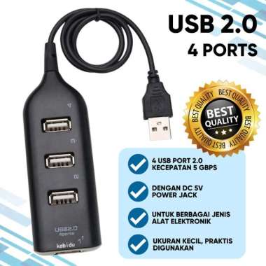 Kabel Adapter USB Hub Cable Multi 4 in 1 to USB 2.0 Port Output