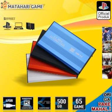 Hdd PS3 500GB - Hardisk ps3 External Support PS3 Full Game Terbaru