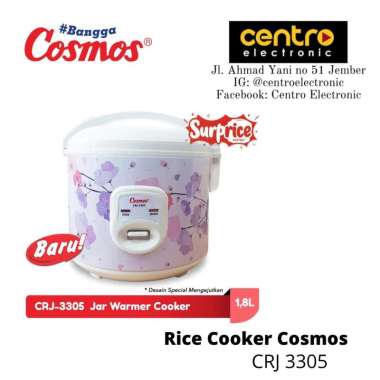 Rice Cooker Cosmos CRJ3305 ungu